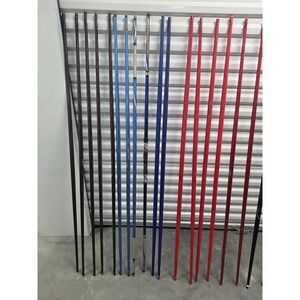 Lot of 30+ ProForce & Other Martial Arts Bo Staffs Mixed Sizes Wood & Fiberglass